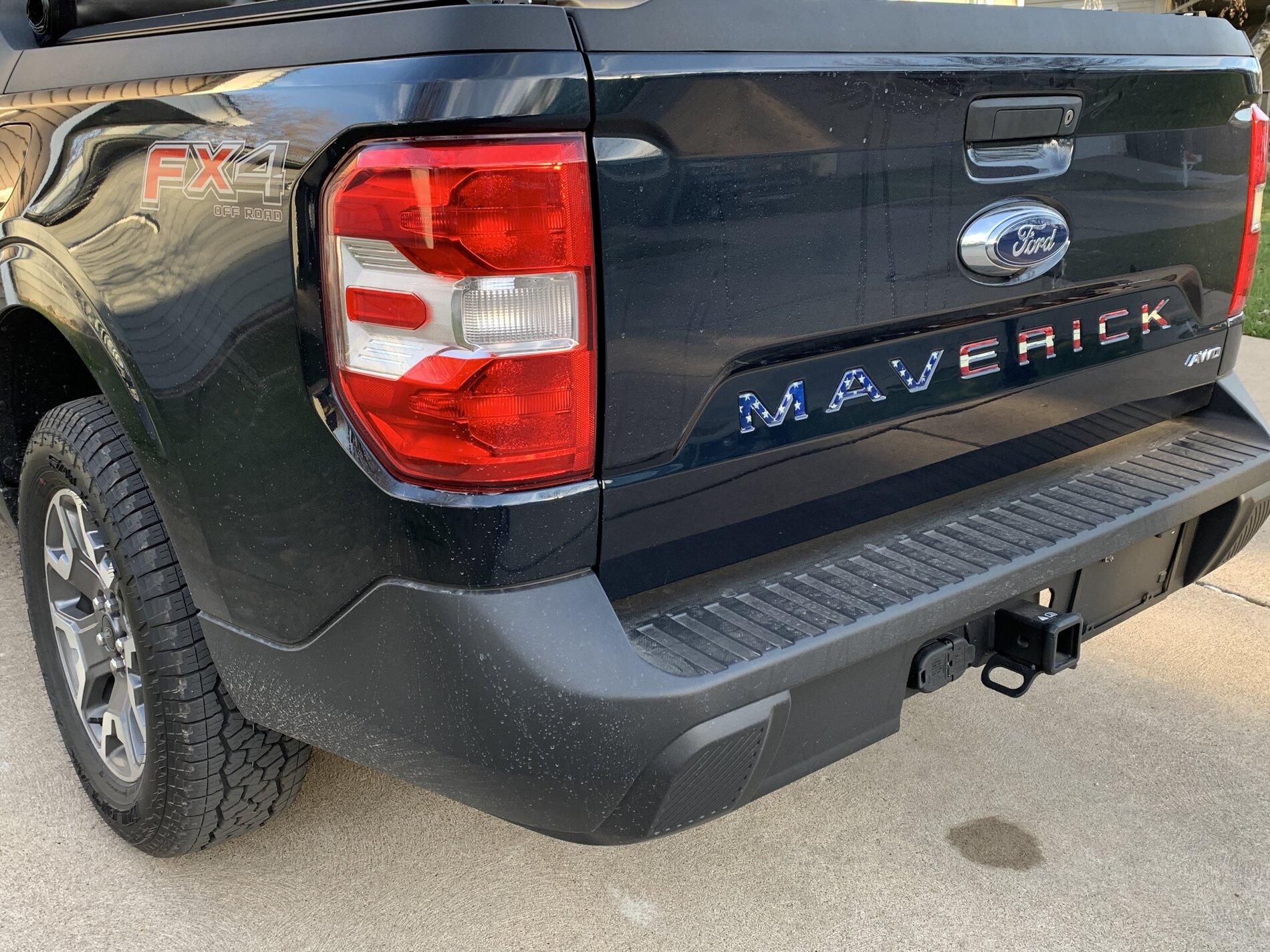 Ford Maverick Better alternative for Tailgate Lettering 307321D7-5BBA-46BF-AF20-05405C96FA92