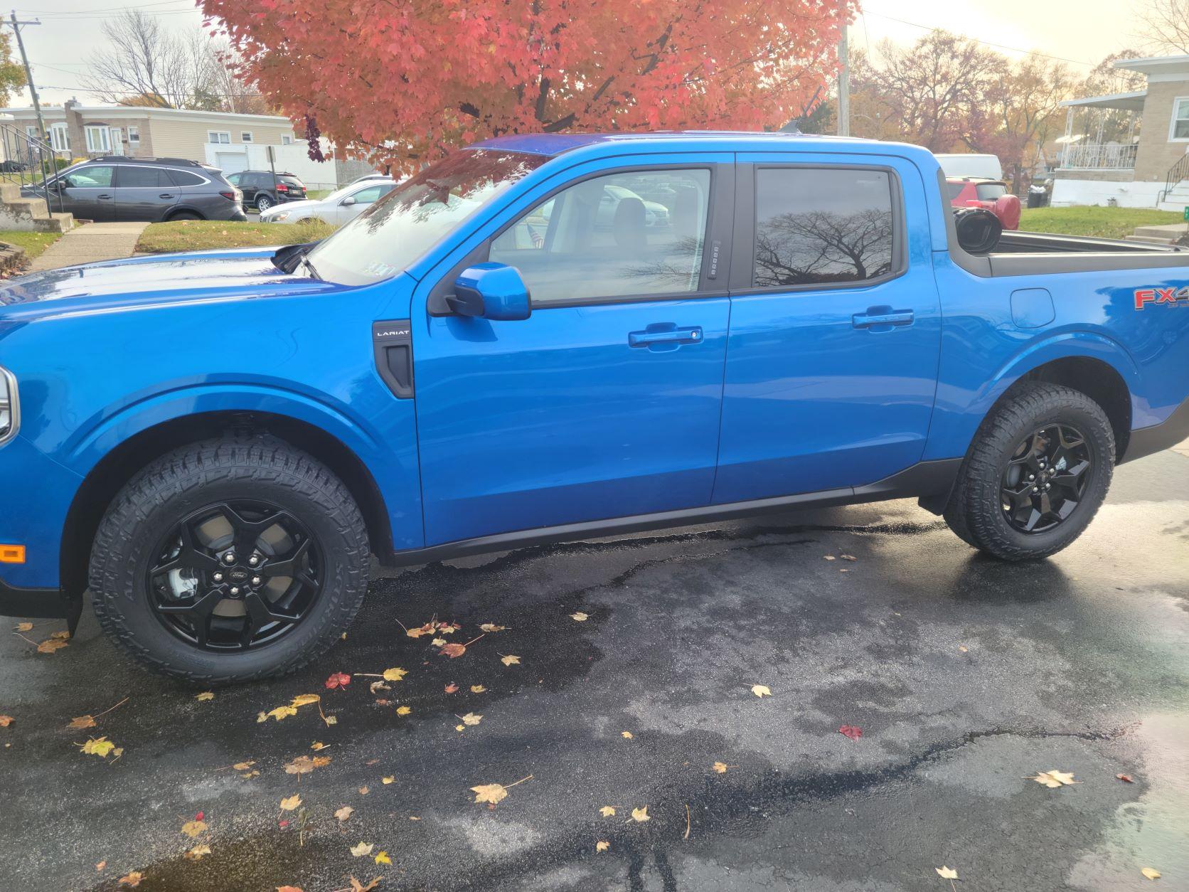 Ford Maverick Pirelli Scorpion All Terrain Plus 245/65/17 installed Pic 4