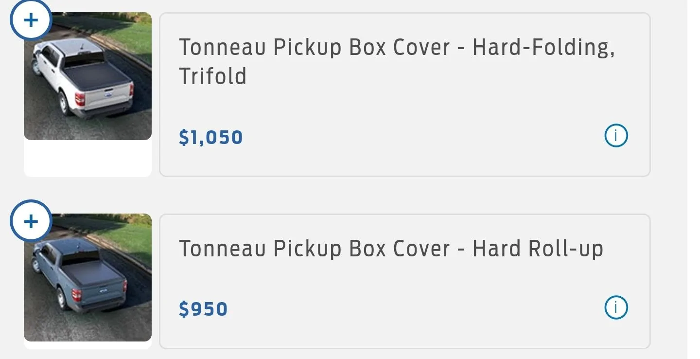 Ford Maverick Tonneau covers IN CANADA Screenshot_20211121-210256
