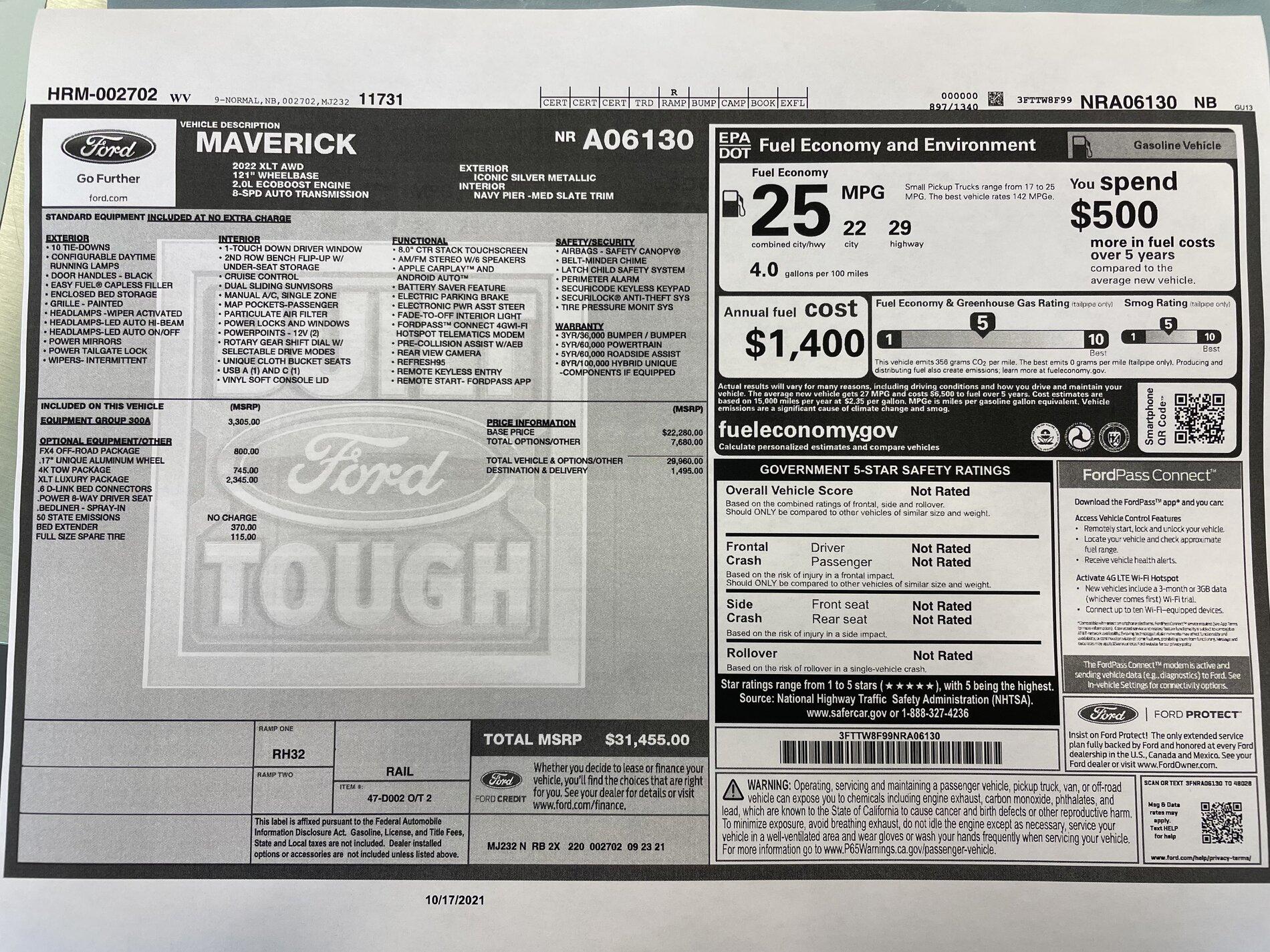 Ford Maverick No Maverick Scheduling Next Week (11/22) C5C4BA18-A645-449B-B812-3D9B9D7DF360