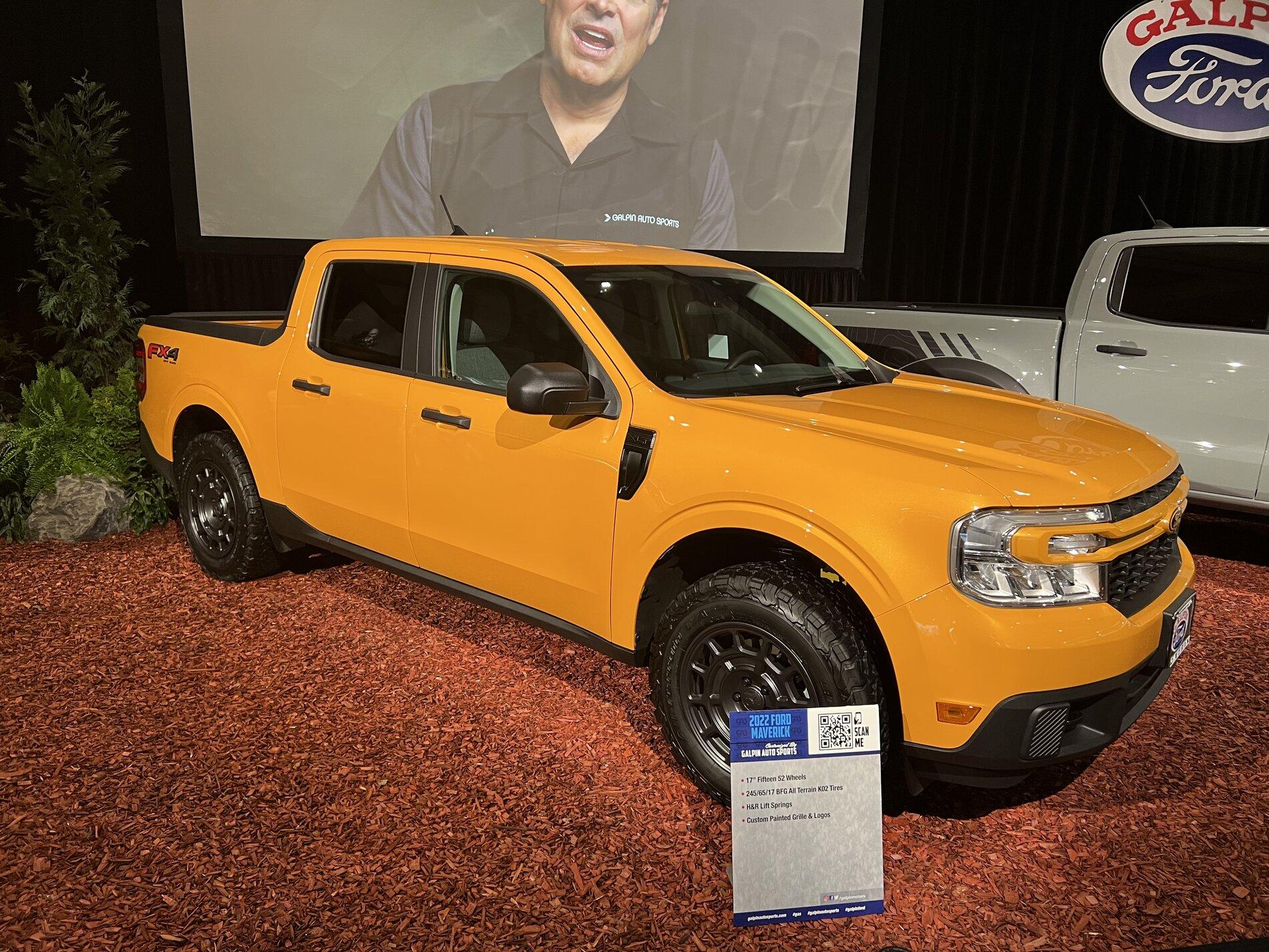 Ford Maverick Mavericks at LA Auto Show 409CAEE9-334F-49B3-ADC2-B234343F923D