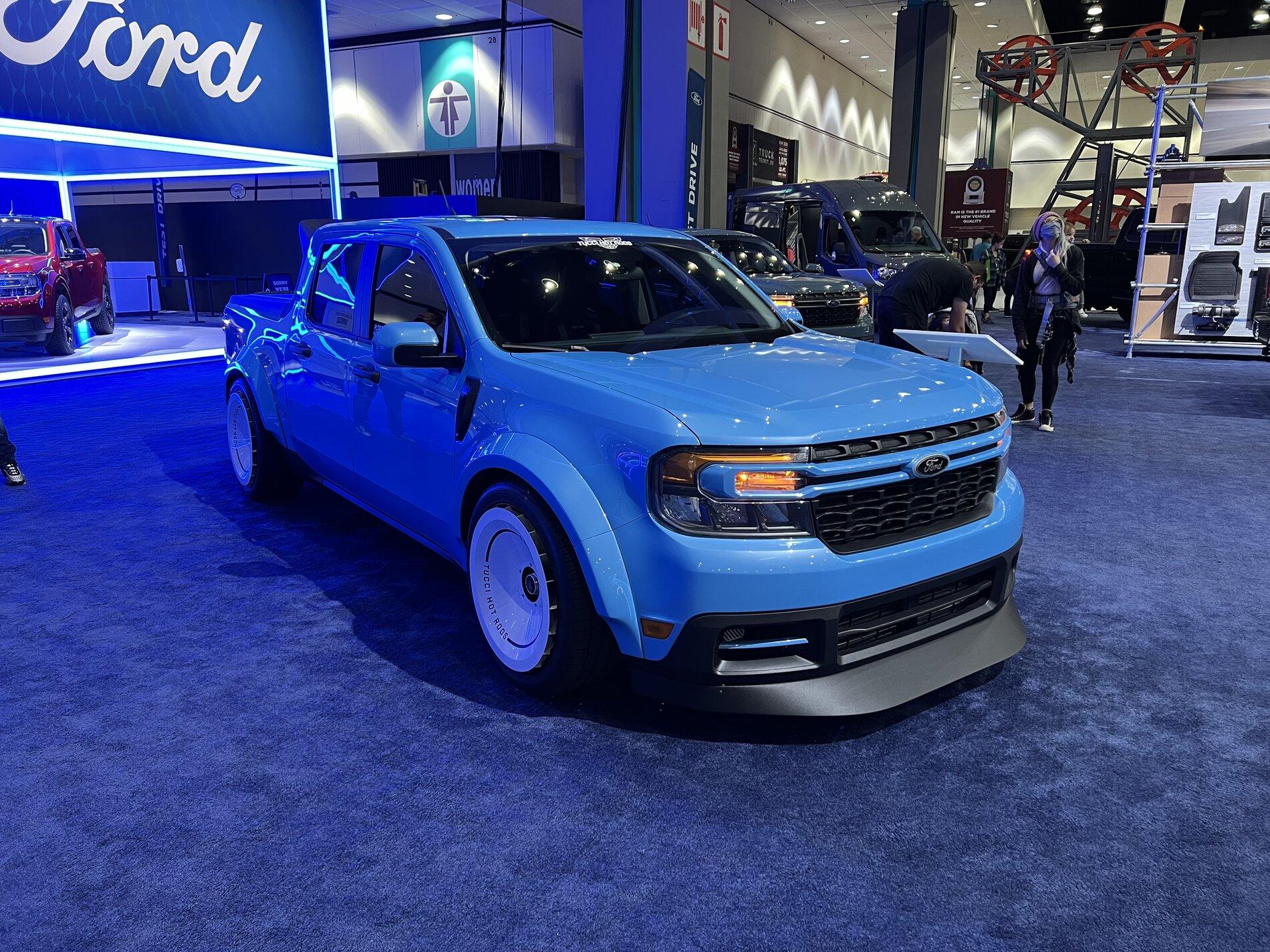 Ford Maverick Custom Mavericks at LA Auto Show 488E256A-46E7-456B-A835-9E16369FC4A1