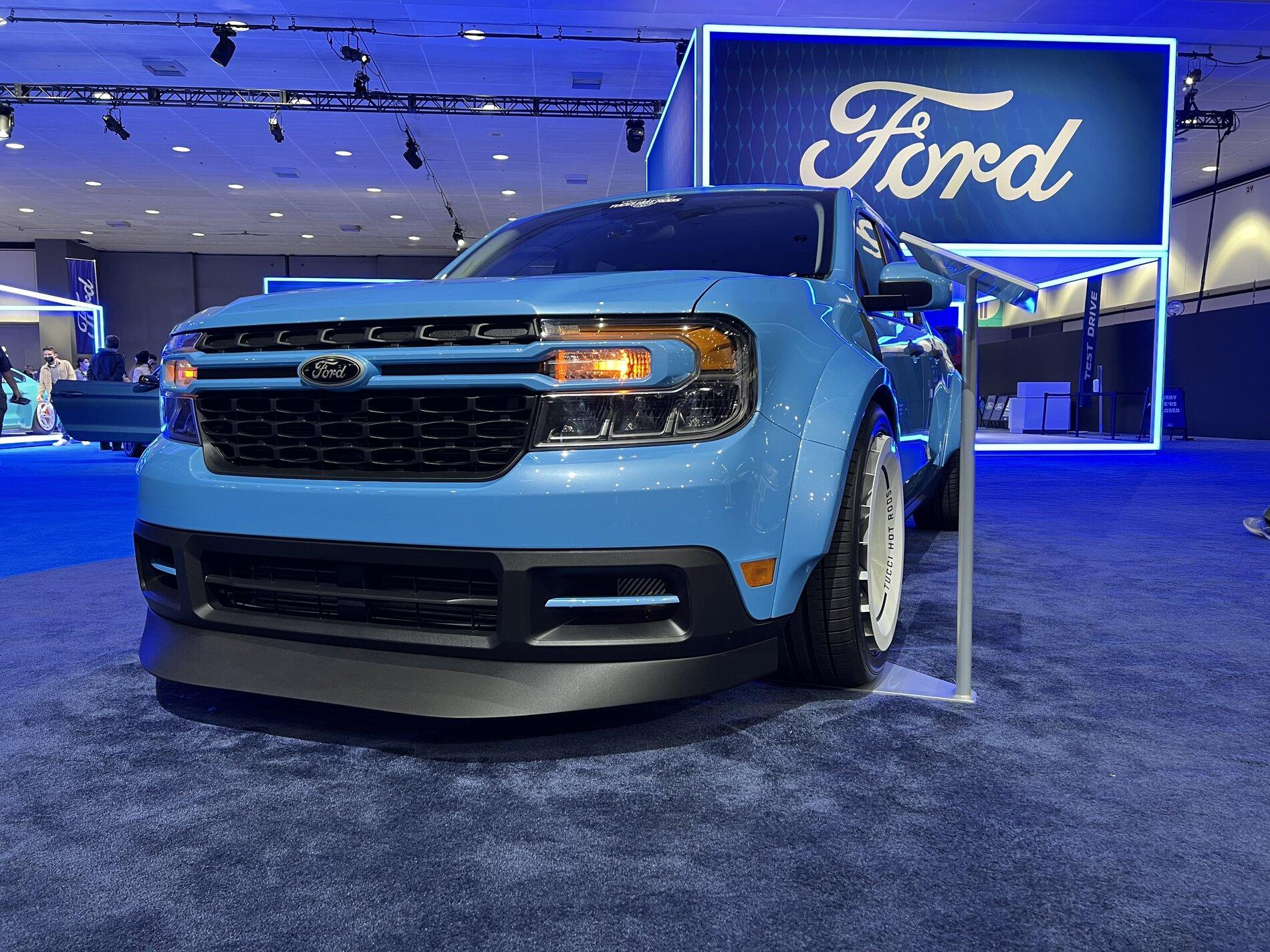 Ford Maverick Custom Mavericks at LA Auto Show 1AF1461A-8808-4151-9401-CF04C93D52FC
