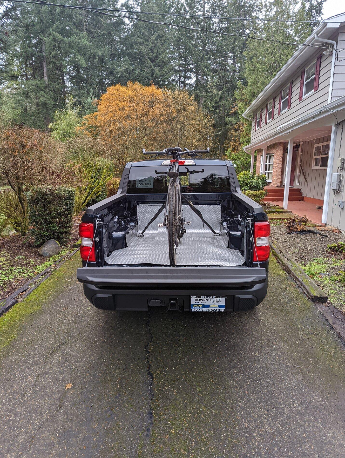 Ford Maverick DIY bike rack PXL_20211122_180052347