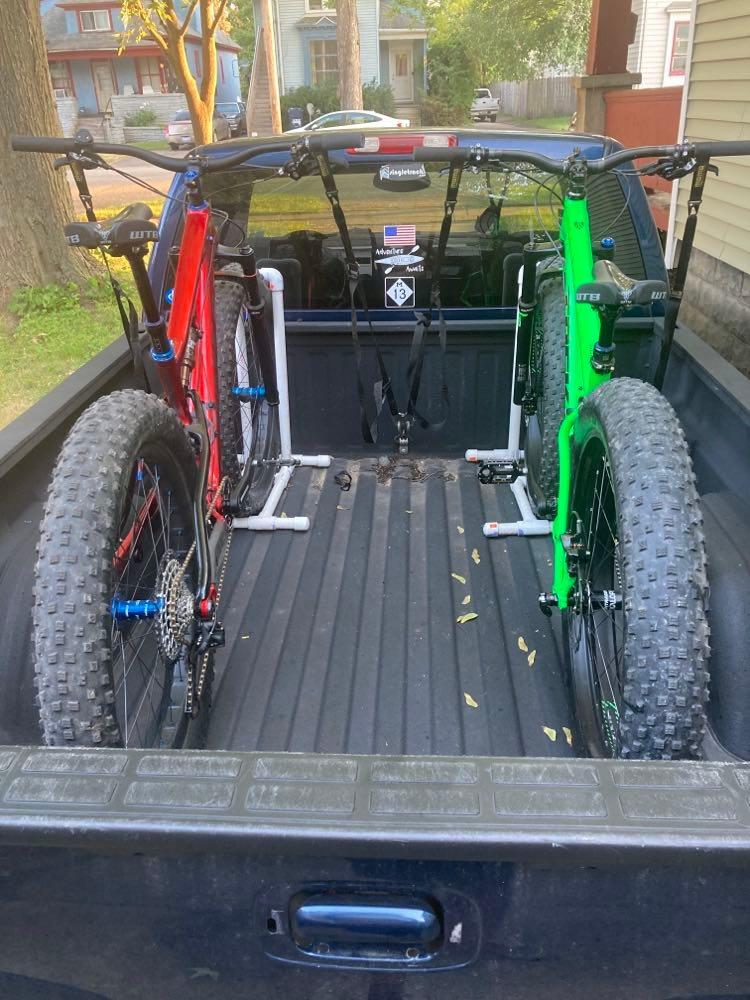 Ford Maverick DIY bike rack 259878965_344409804154296_6189696588504756132_n