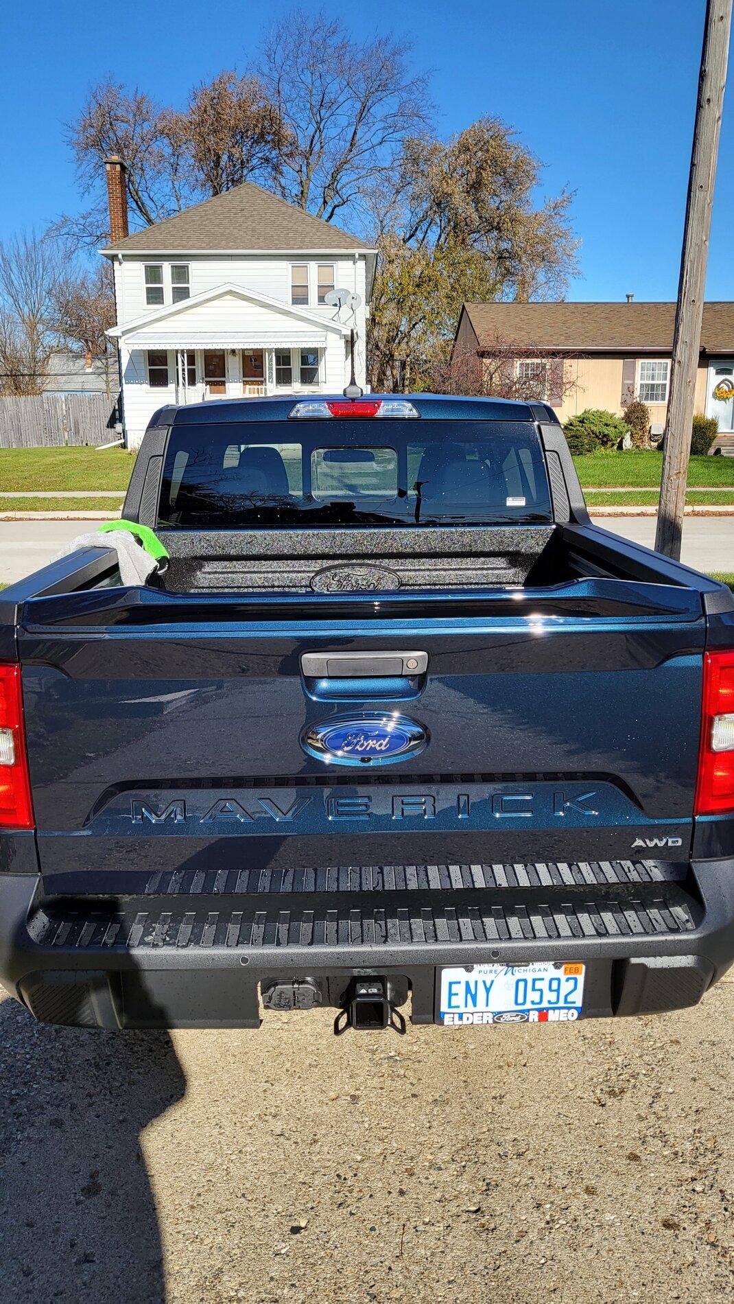 Ford Maverick ALTO BLUE Maverick Photos Thread 20211123_123003