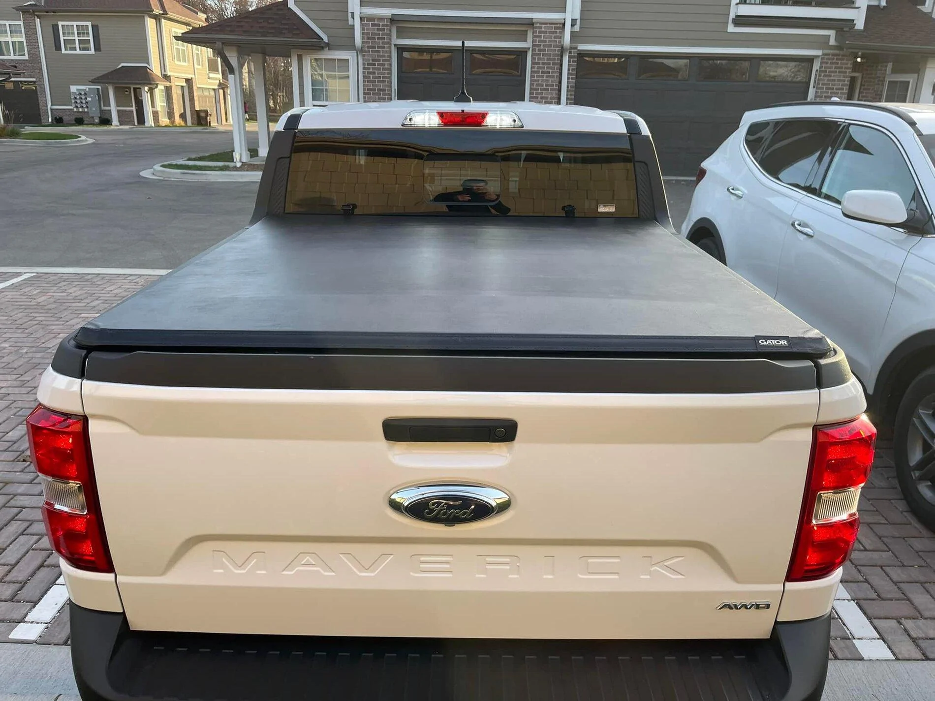 Ford Maverick Gator SFX TriFold Tonneau Cover installed pics 2022 Maverick Gator SFX TriFold Tonneau Cover installed pics 3