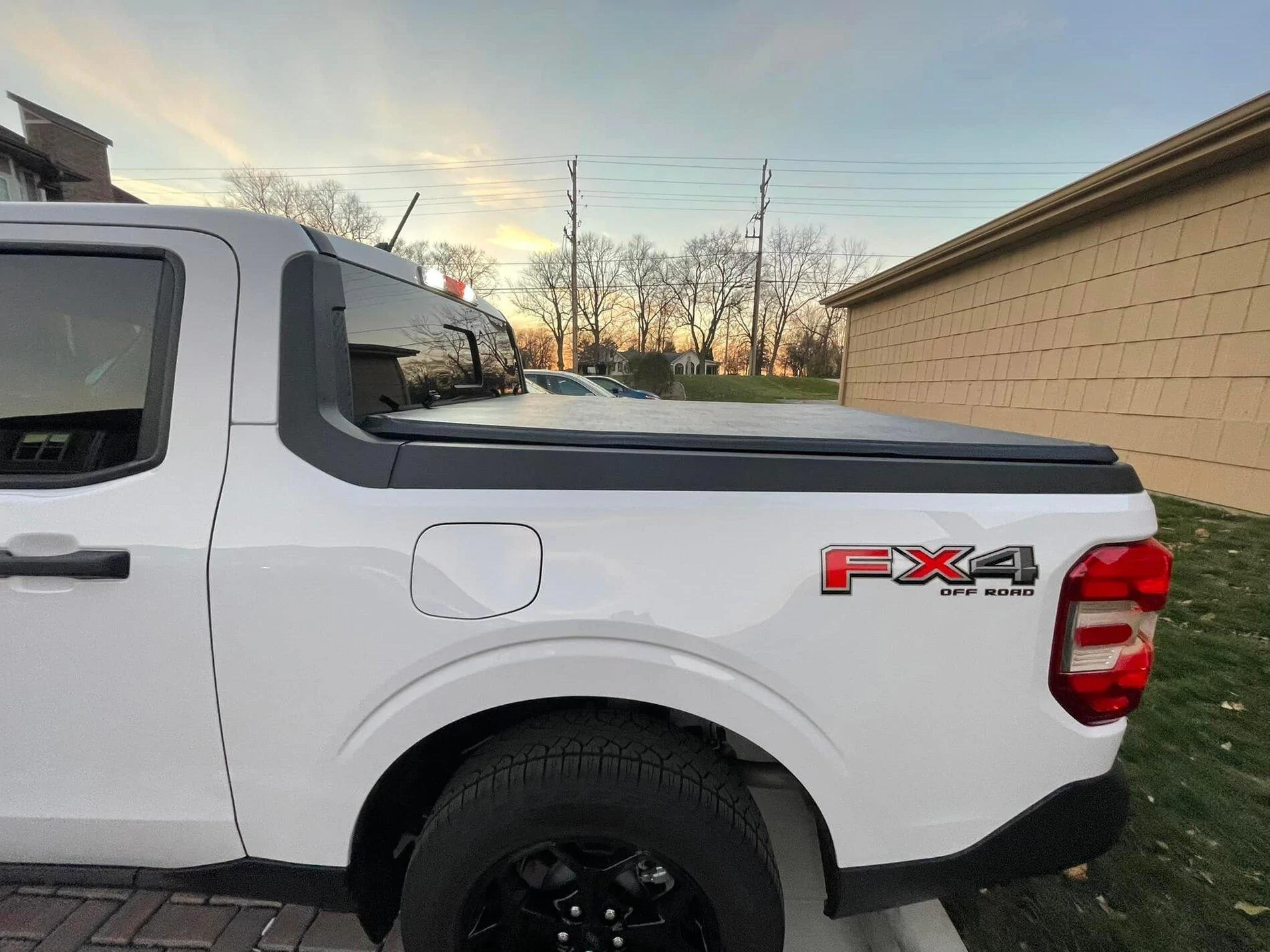 Ford Maverick Gator SFX TriFold Tonneau Cover installed pics 2022 Maverick Gator SFX TriFold Tonneau Cover installed pics 1