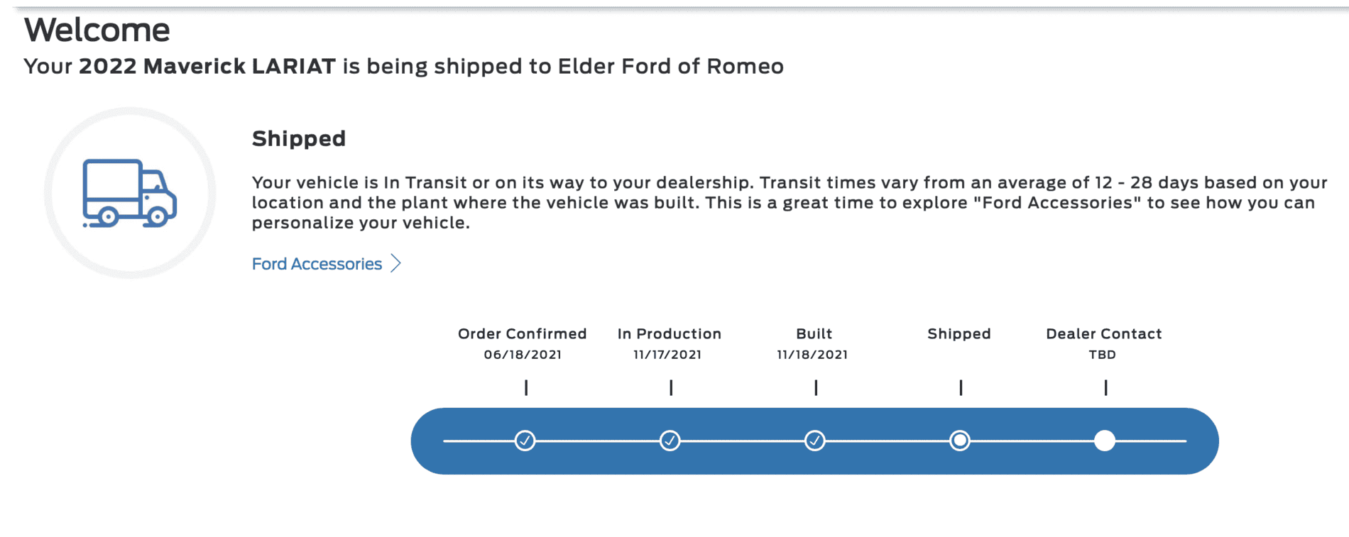 Ford Maverick Lariat EB Production Date Delayed for the 2nd Time Screen Shot 2021-11-25 at 11.36.09 AM