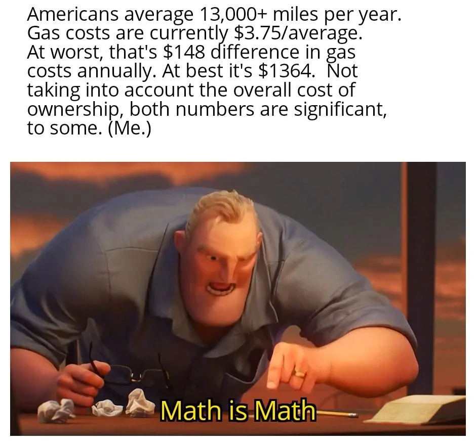 Ford Maverick Maverick Memes -  fun diversion while we wait [ ** NO POLITICS ** ] Math is Math  X is X 26112021093426