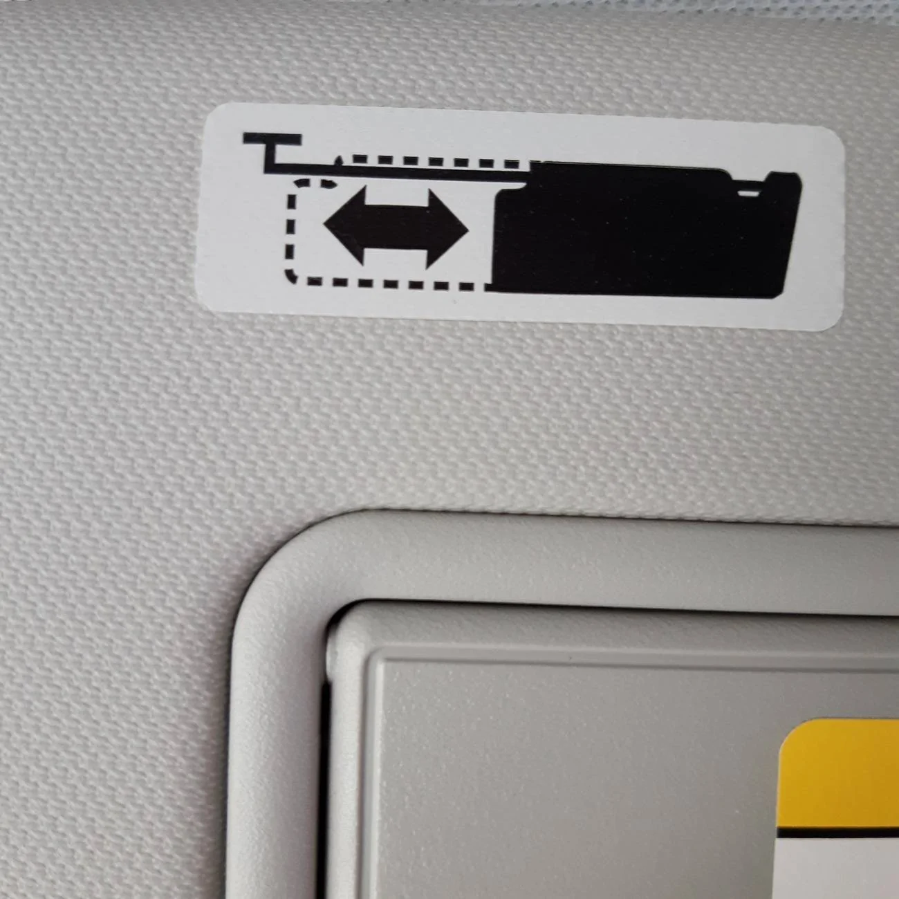 Ford Maverick Clean Removal of Sun Visor Stickers? 20241103_130452