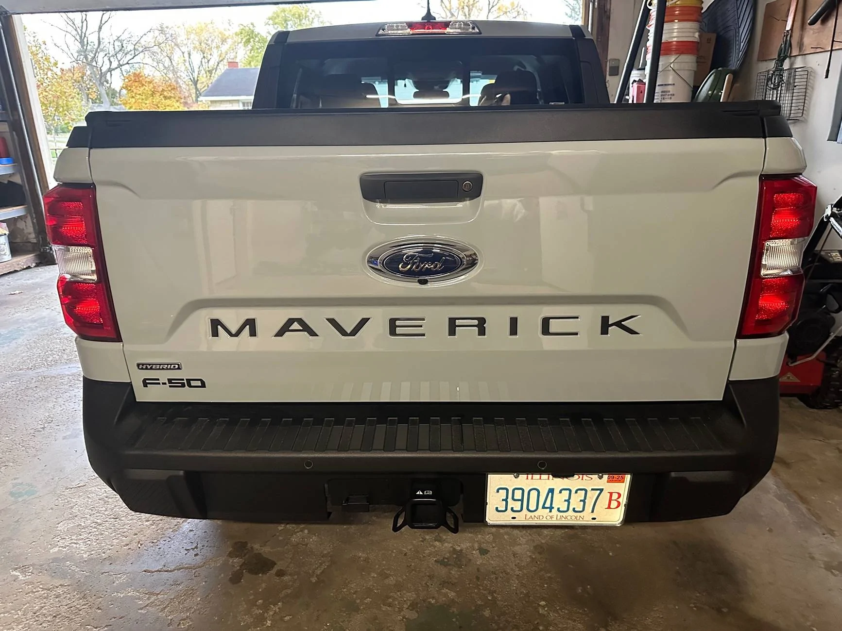 Ford Maverick ITailgate letters IMG_7008