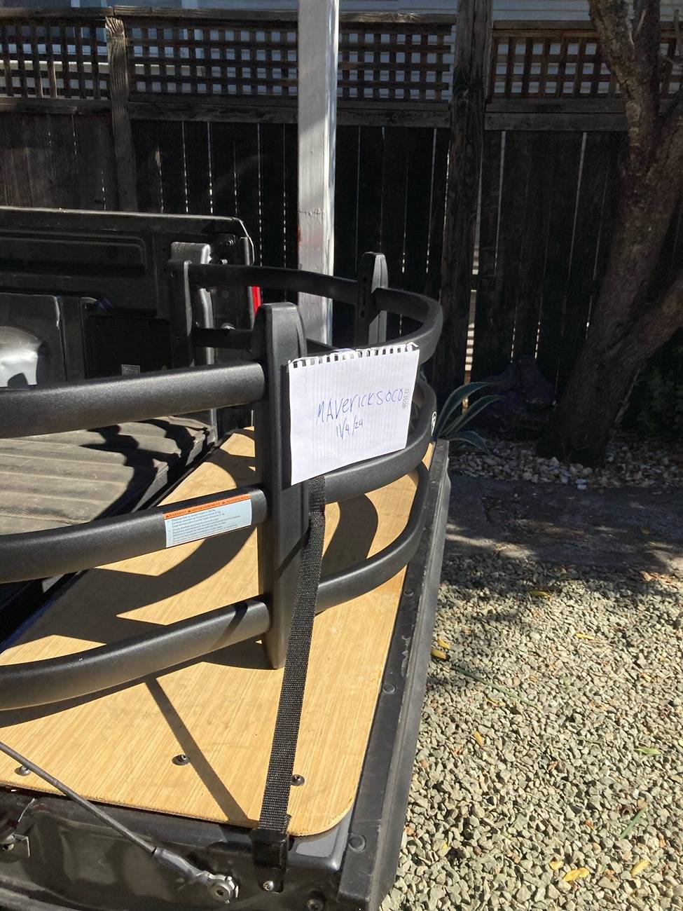 Ford Maverick OEM FORD BED EXTENDER for sale $150 OBO NORCAL image1