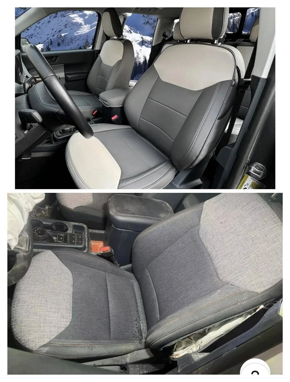 Ford Maverick I have finally given up on Mabbett seat covers IMG_20241104_133907
