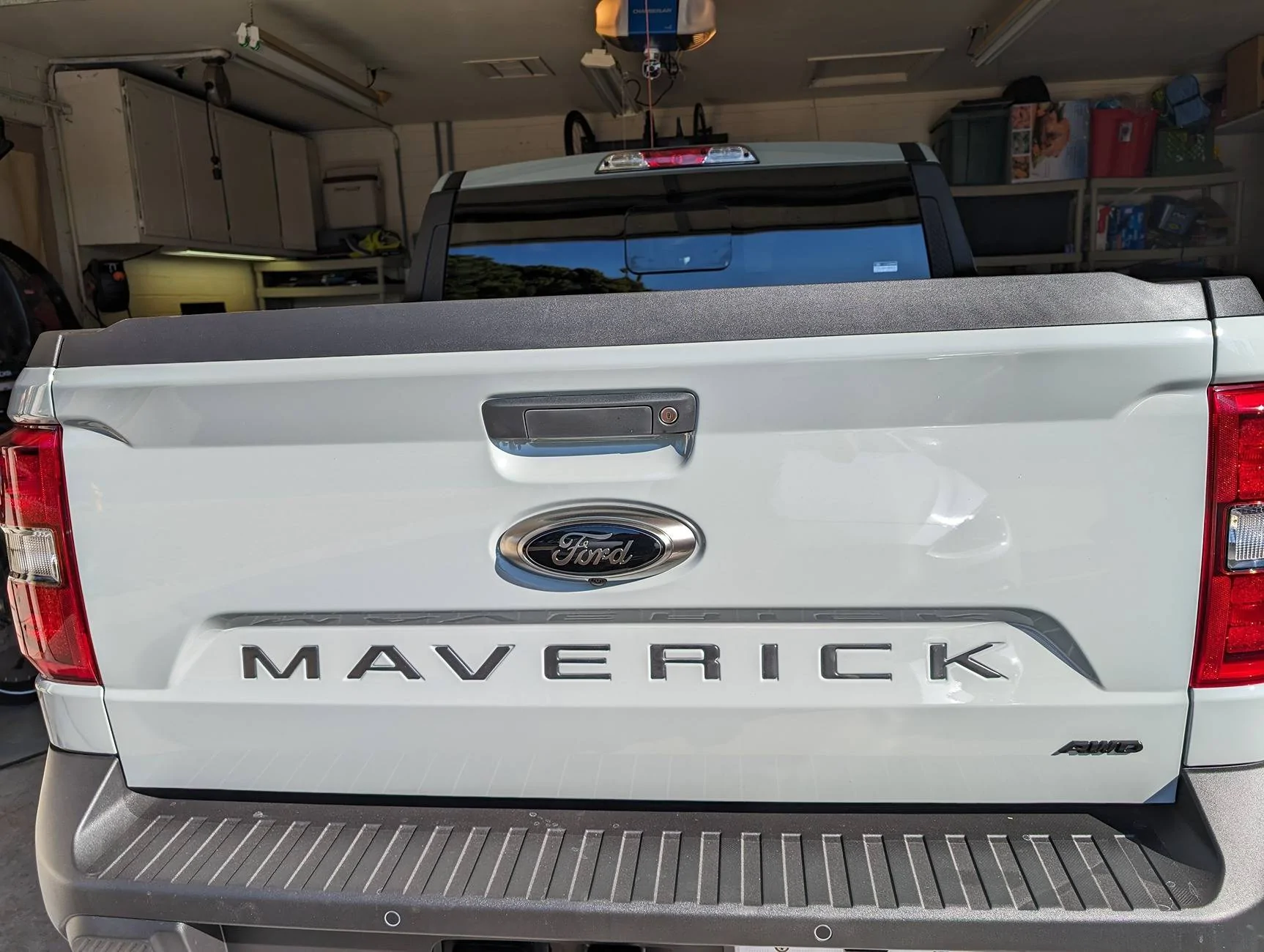 Ford Maverick Do ALL FX4 Mavericks not come with the AWD Tailgate Letters? PXL_20240114_212600214