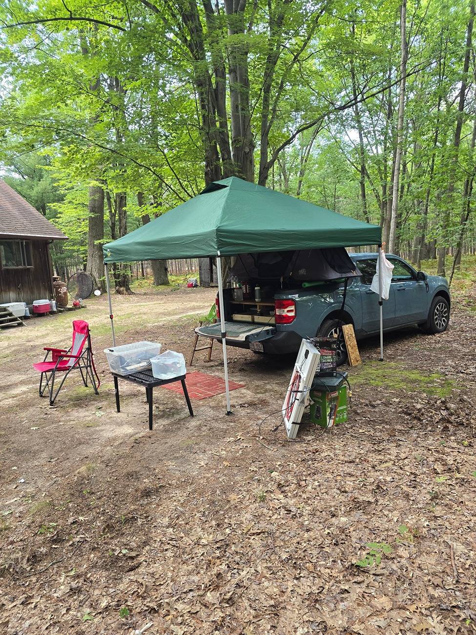 Ford Maverick My Easy Low Budget Maverick Camping Setup 20240829_170929