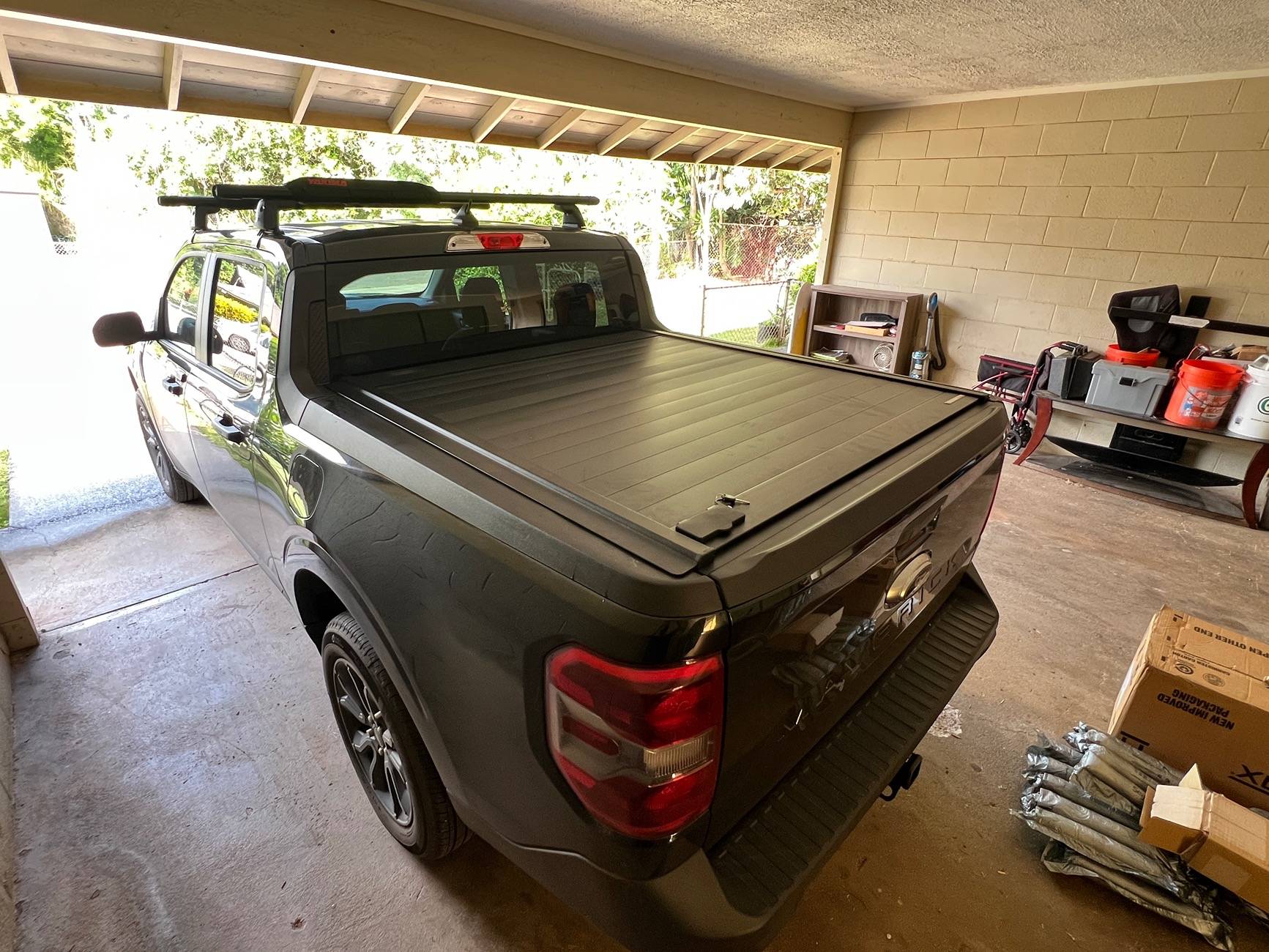 Ford Maverick Retrax pro MX tonneau cover  SALE ON AMAZON IMG_3188