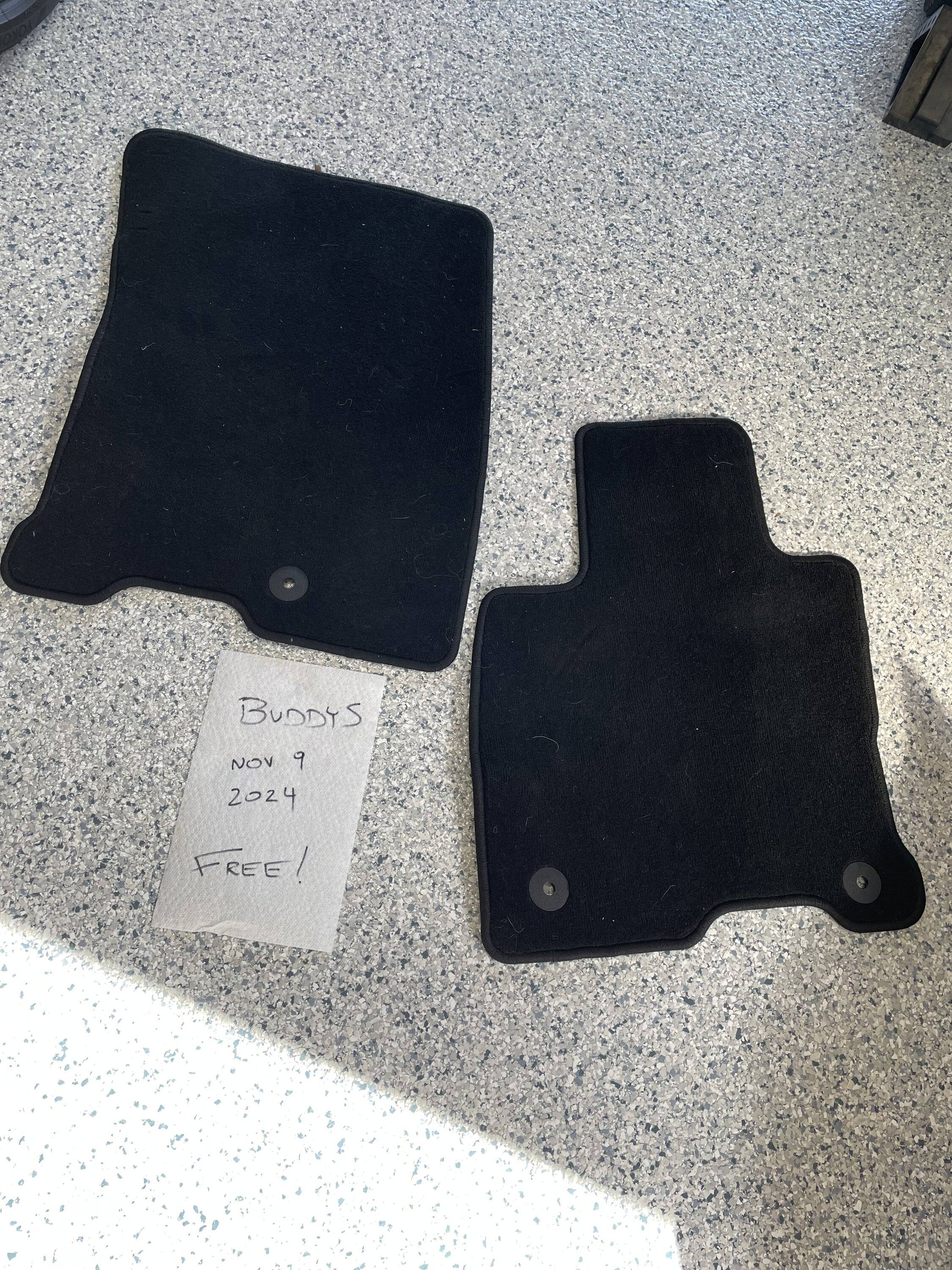 Ford Maverick Free Front Floormats IMG_2599
