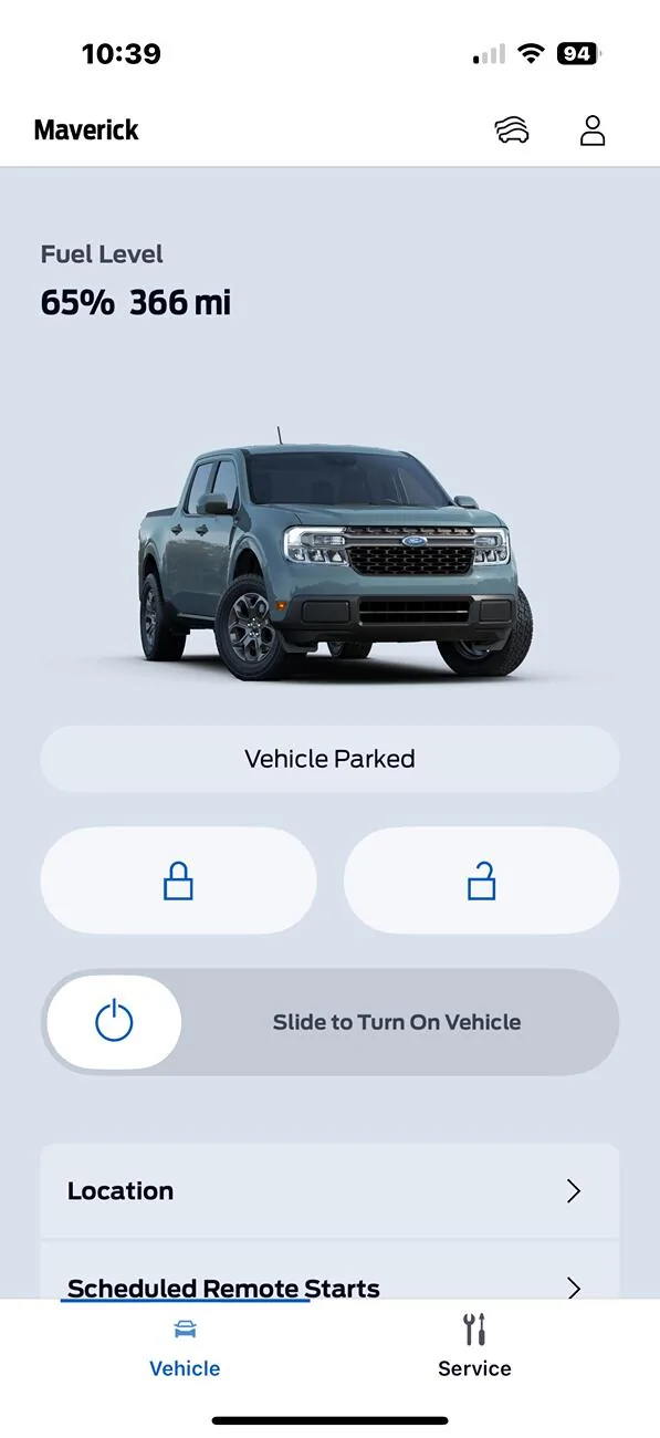 Ford Maverick What's going on with the FordPass App? IMG_4150