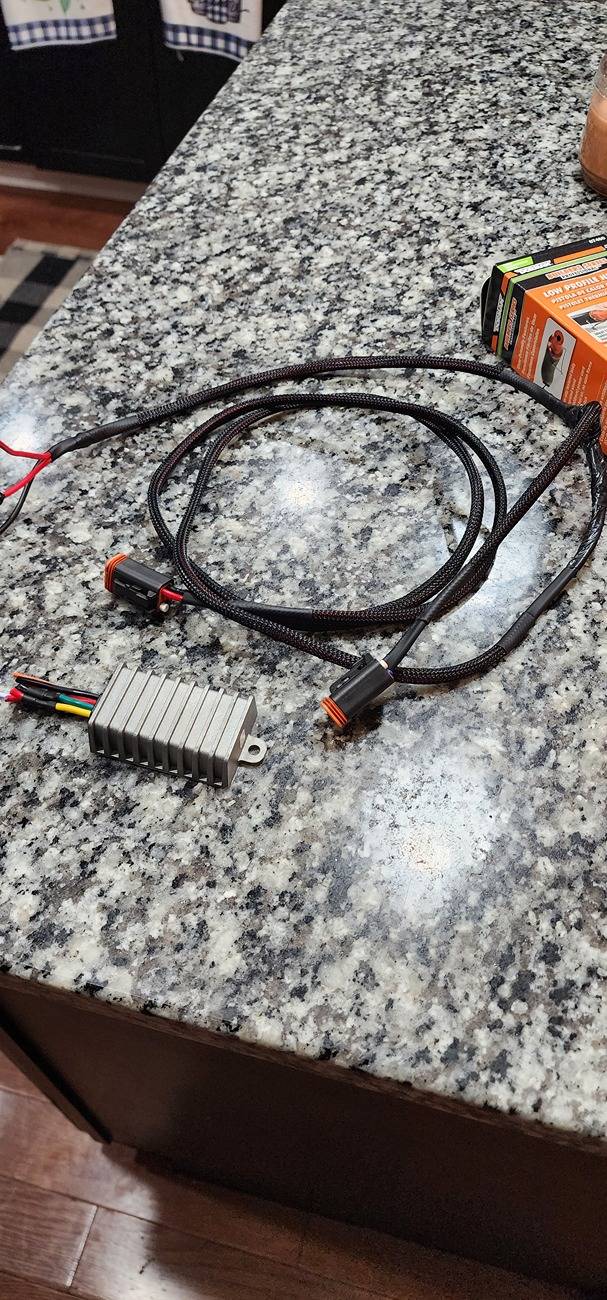 Ford Maverick F-150 Fog Lamp Switch and Wire Harness Installed in Maverick - DIY 20241111_185543