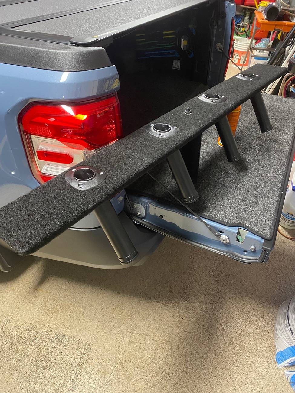 Ford Maverick Fishing Rod holder custom made IMG_9485