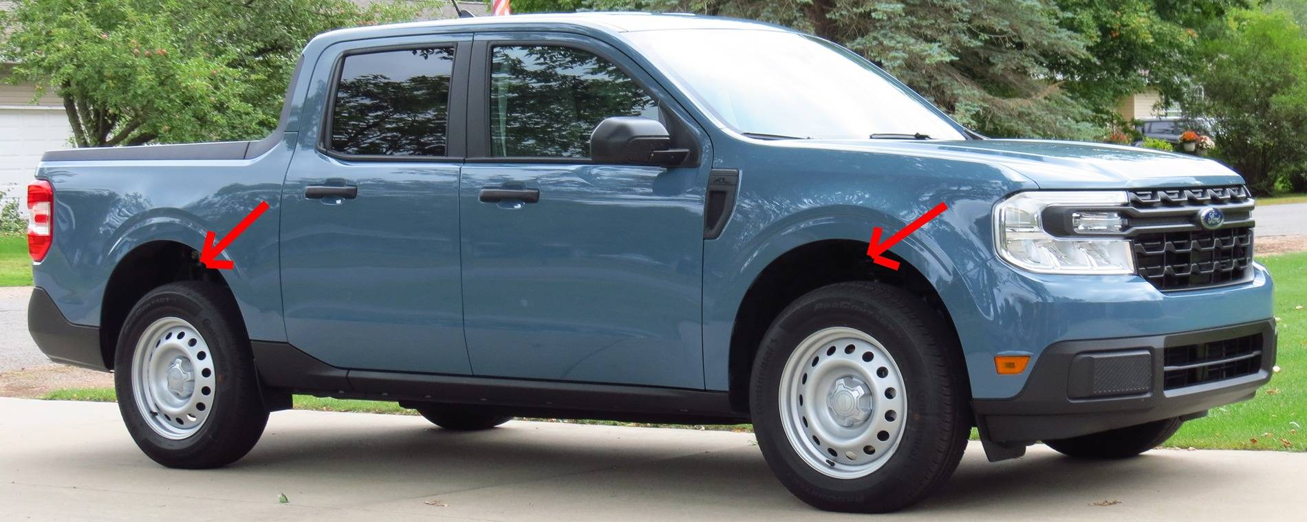 Ford Maverick Why "Lower" or "raise" your Maverick? stock ride height