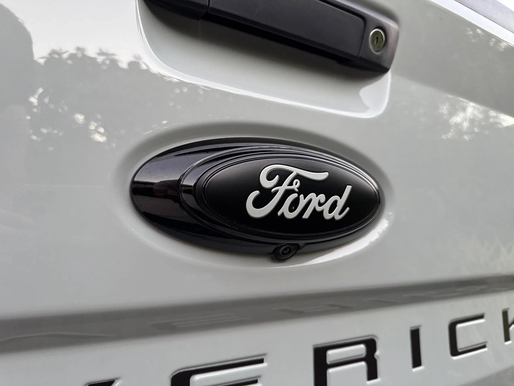 Ford Maverick Custom OEM Emblem Set Gloss/Matte/Cactus IMG_2476