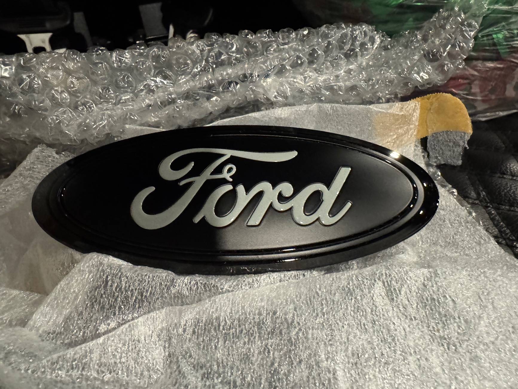 Ford Maverick Custom OEM Emblem Set Gloss/Matte/Cactus IMG_2477