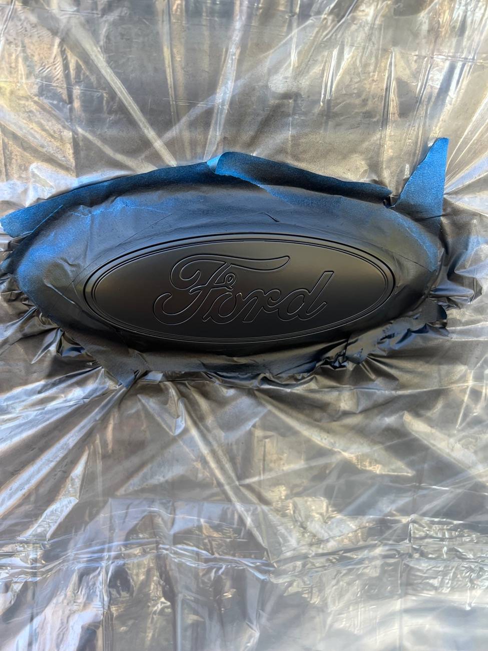 Ford Maverick Plasti Dipped My Badges! IMG_8663