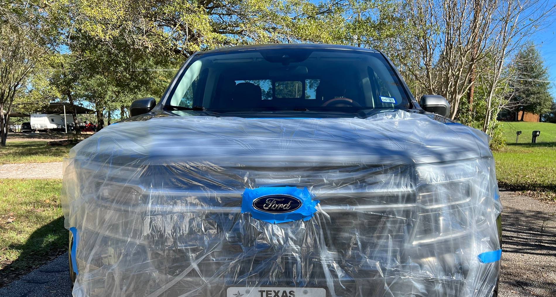 Ford Maverick Plasti Dipped My Badges! IMG_8661