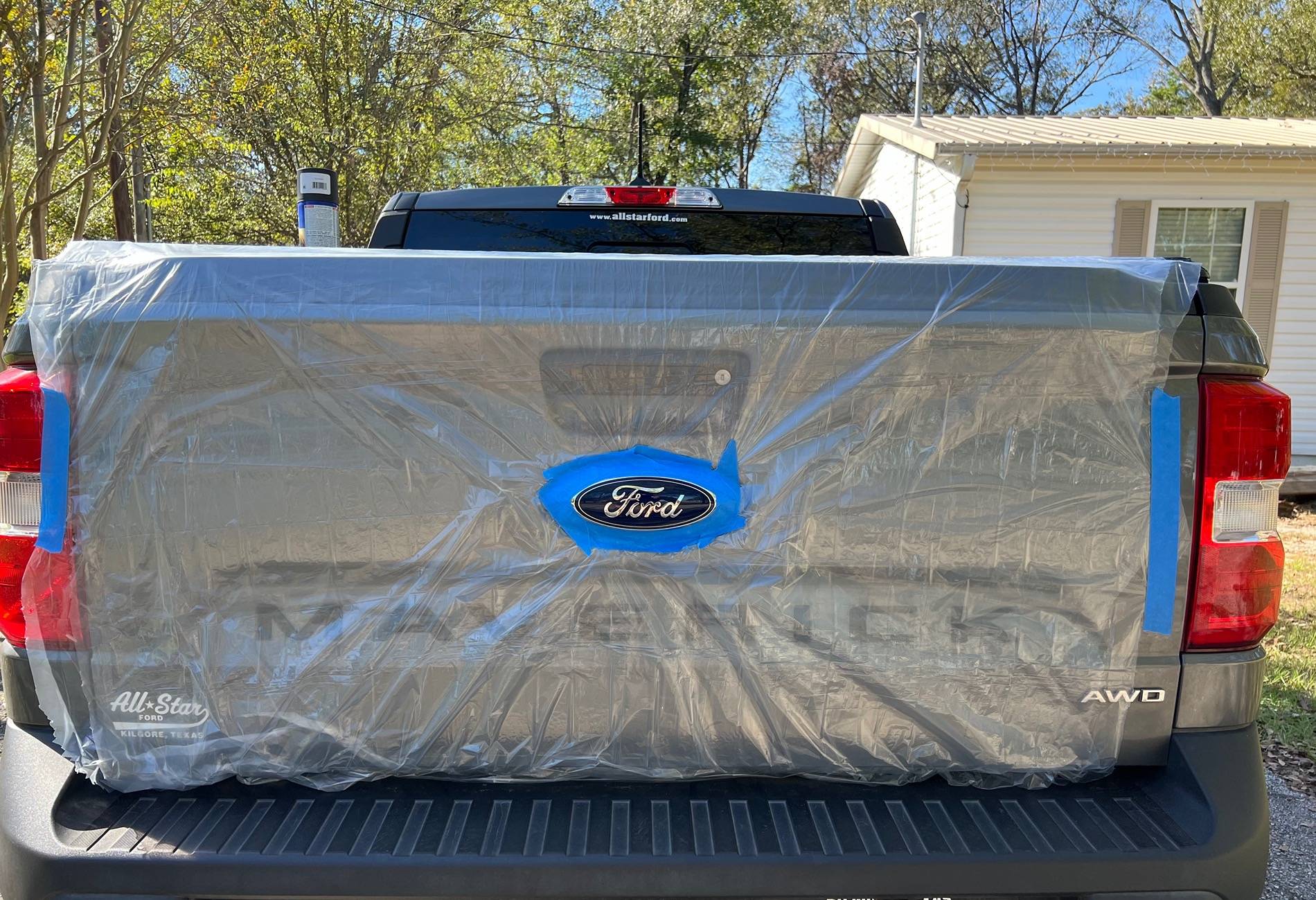 Ford Maverick Plasti Dipped My Badges! IMG_8662