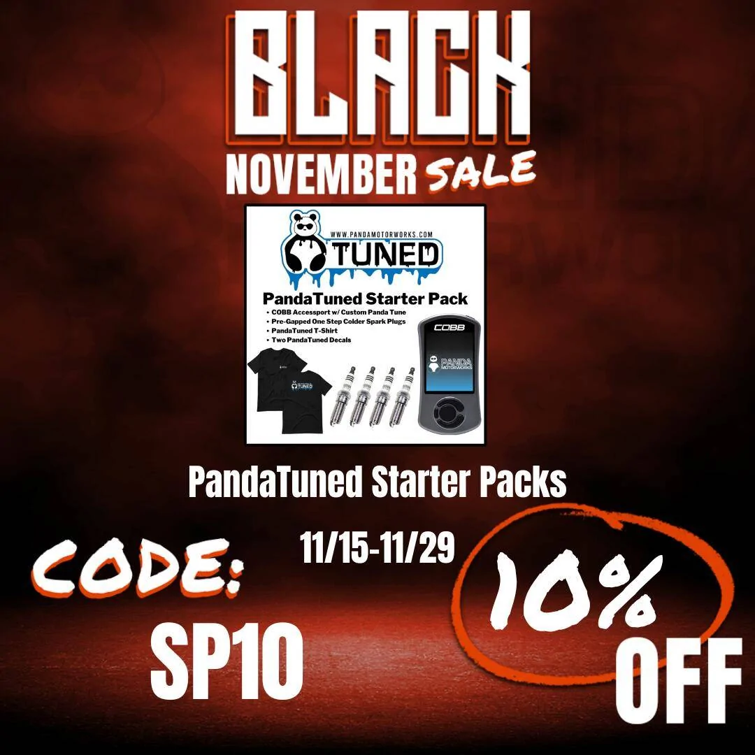 Ford Maverick Black November Sales at Panda Motorworks! StarterPacks