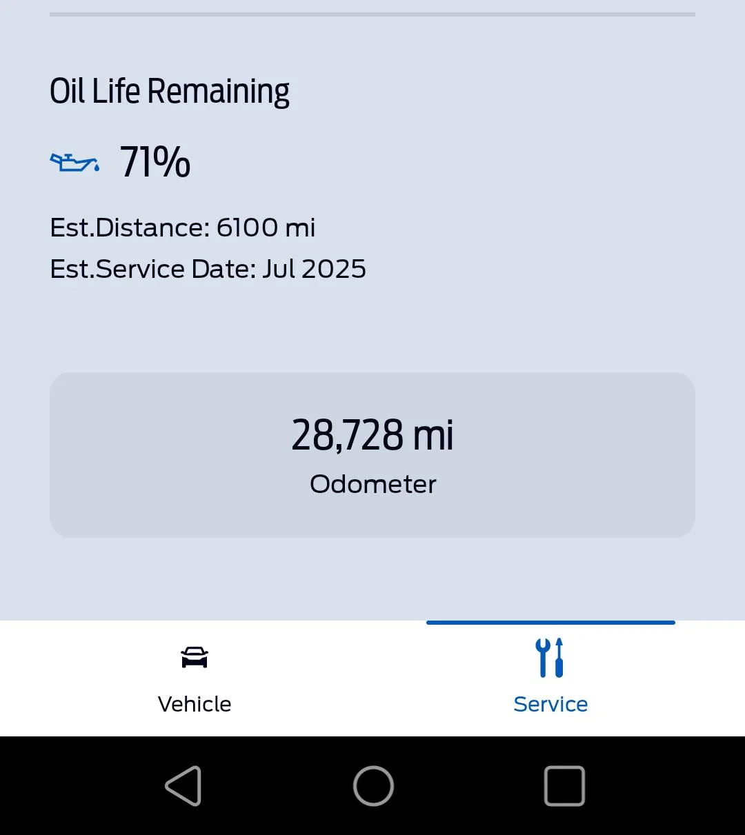 Ford Maverick Oil life? Screenshot_20241115-115058~2