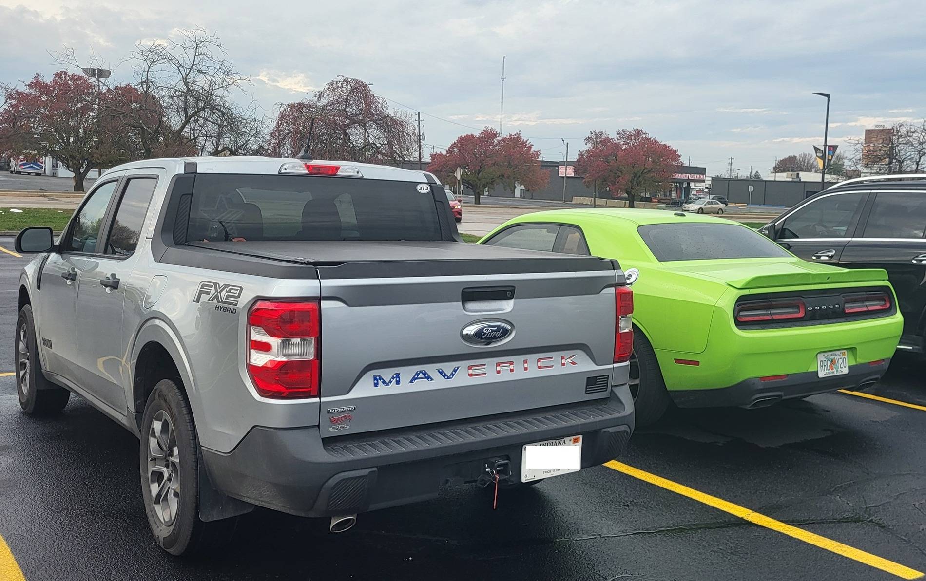 Ford Maverick (A Maverick Parking thread) I think someone was trying to be friends . . . 1-dodge