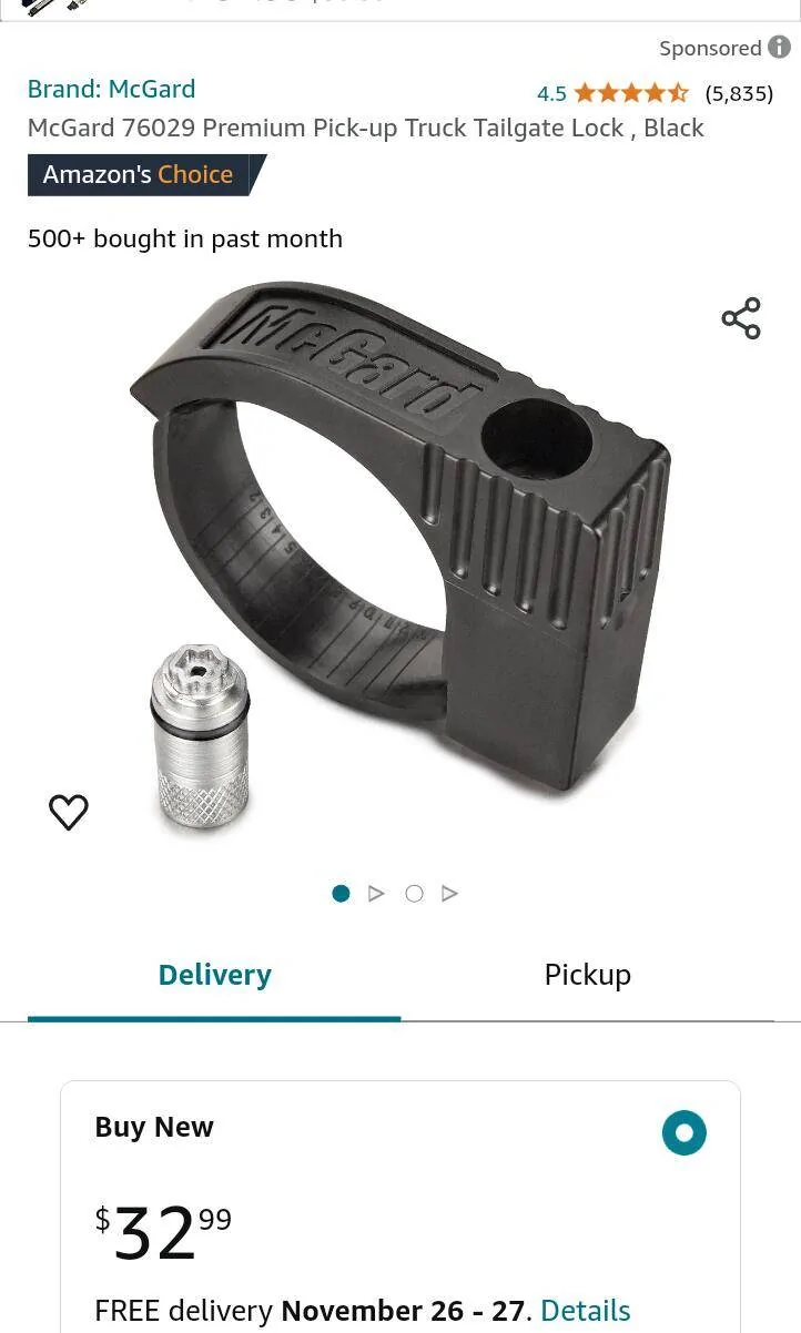 Ford Maverick Q. What is the Tailgate Lock? Is this just a key lock on the tailgate? chrome_screenshot_Nov 20, 2024 8_10_58 AM CST
