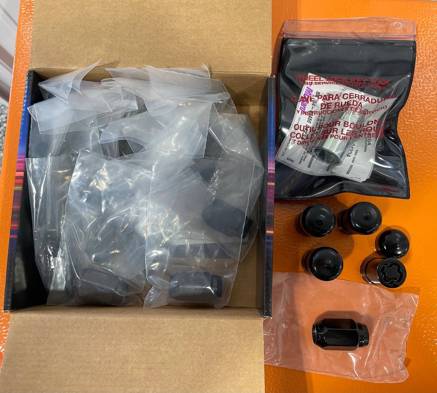 Ford Maverick (SOLD) McGard Black Hex Drive Lug Nut Kit For Sale IMG_3188