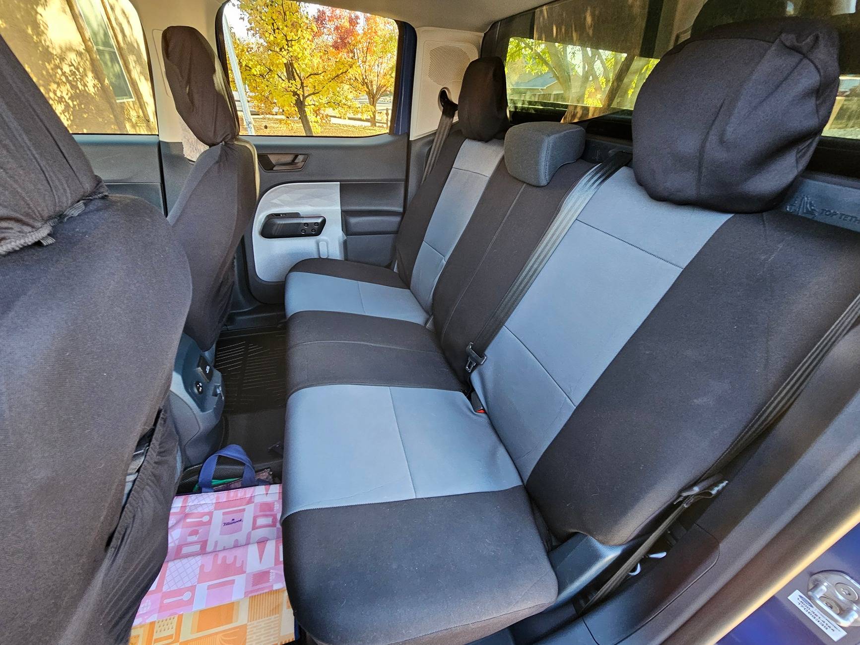 Ford Maverick Rear seat covers to protect from kids Seat Cover - rear