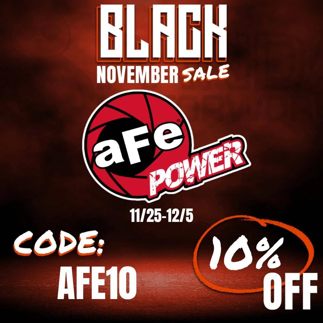 Ford Maverick Black November Sales at Panda Motorworks! AFE