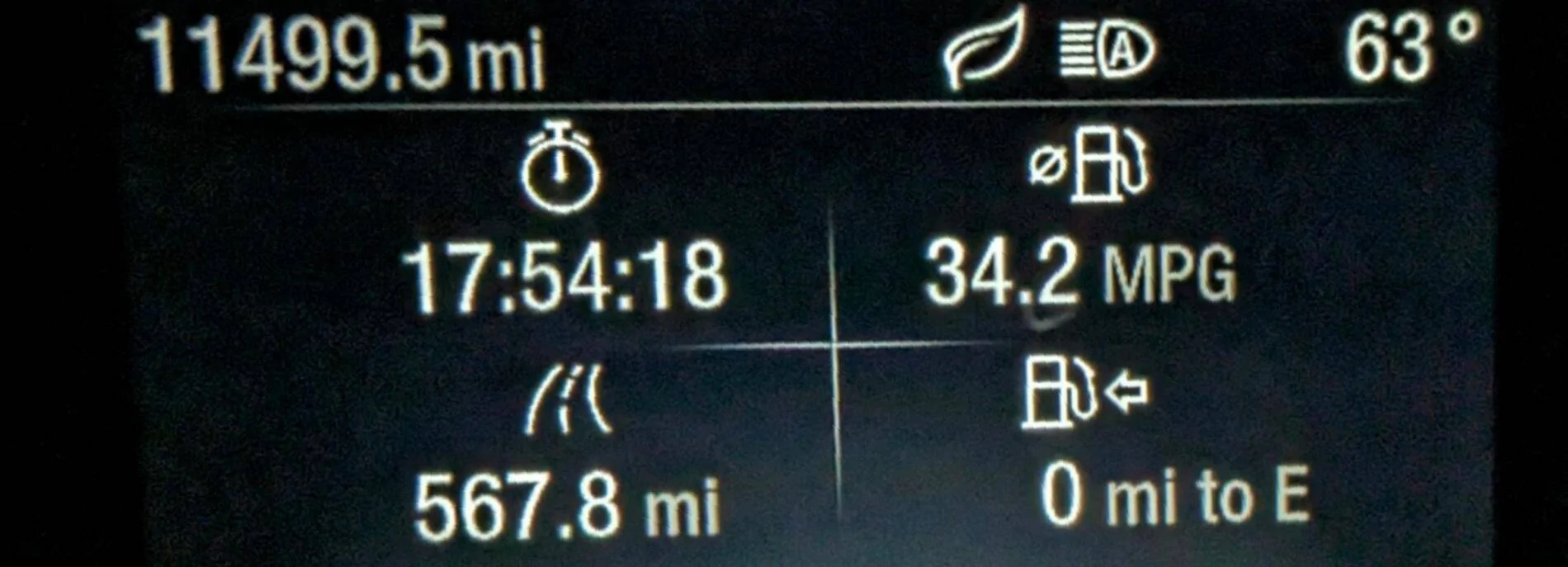Ford Maverick Is this good fuel mileage for the 2.0 turbo? Screenshot_20241125-214504~2