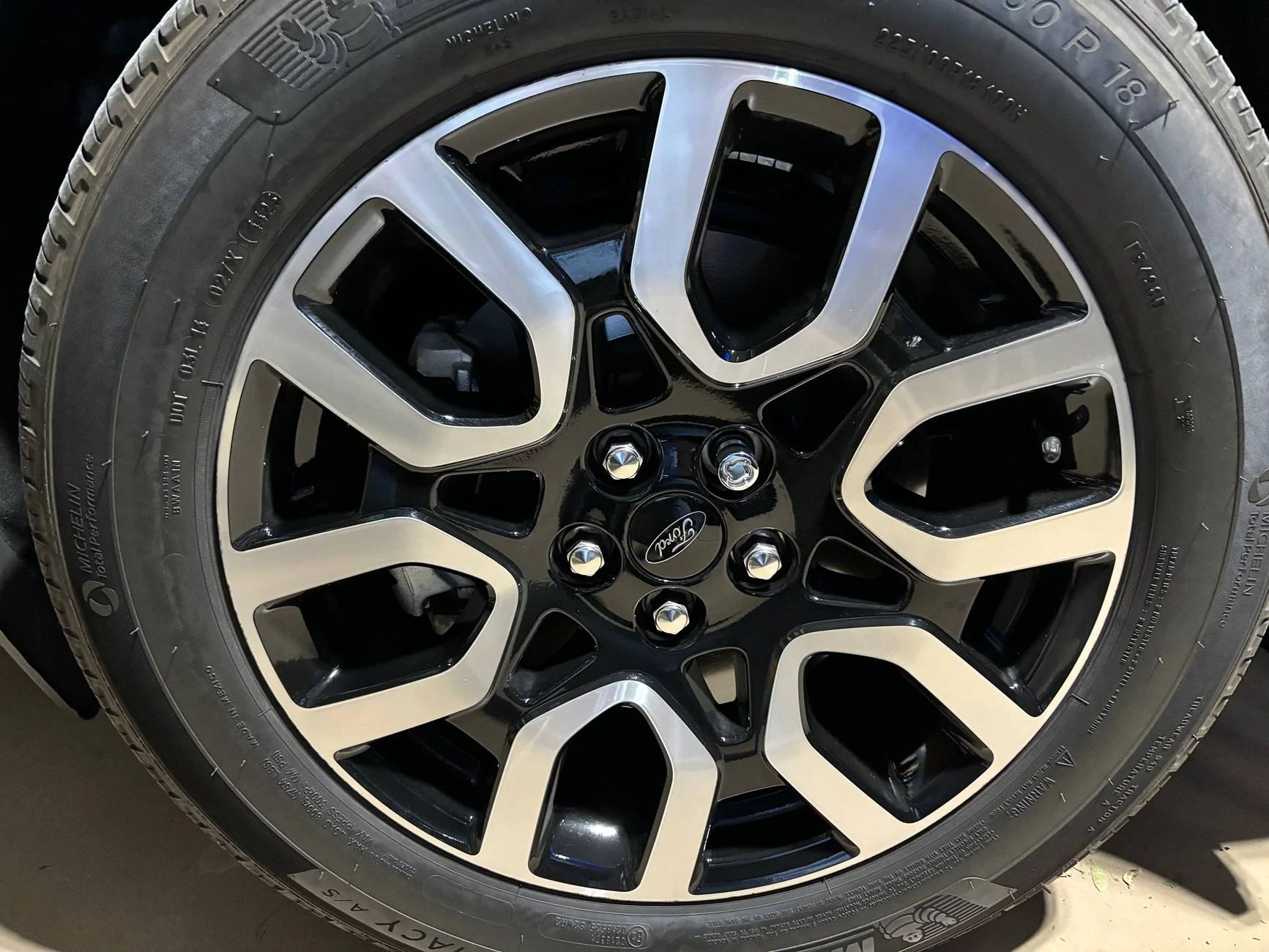 Ford Maverick WTB 2 Maverick Lariat rims IMG_0890