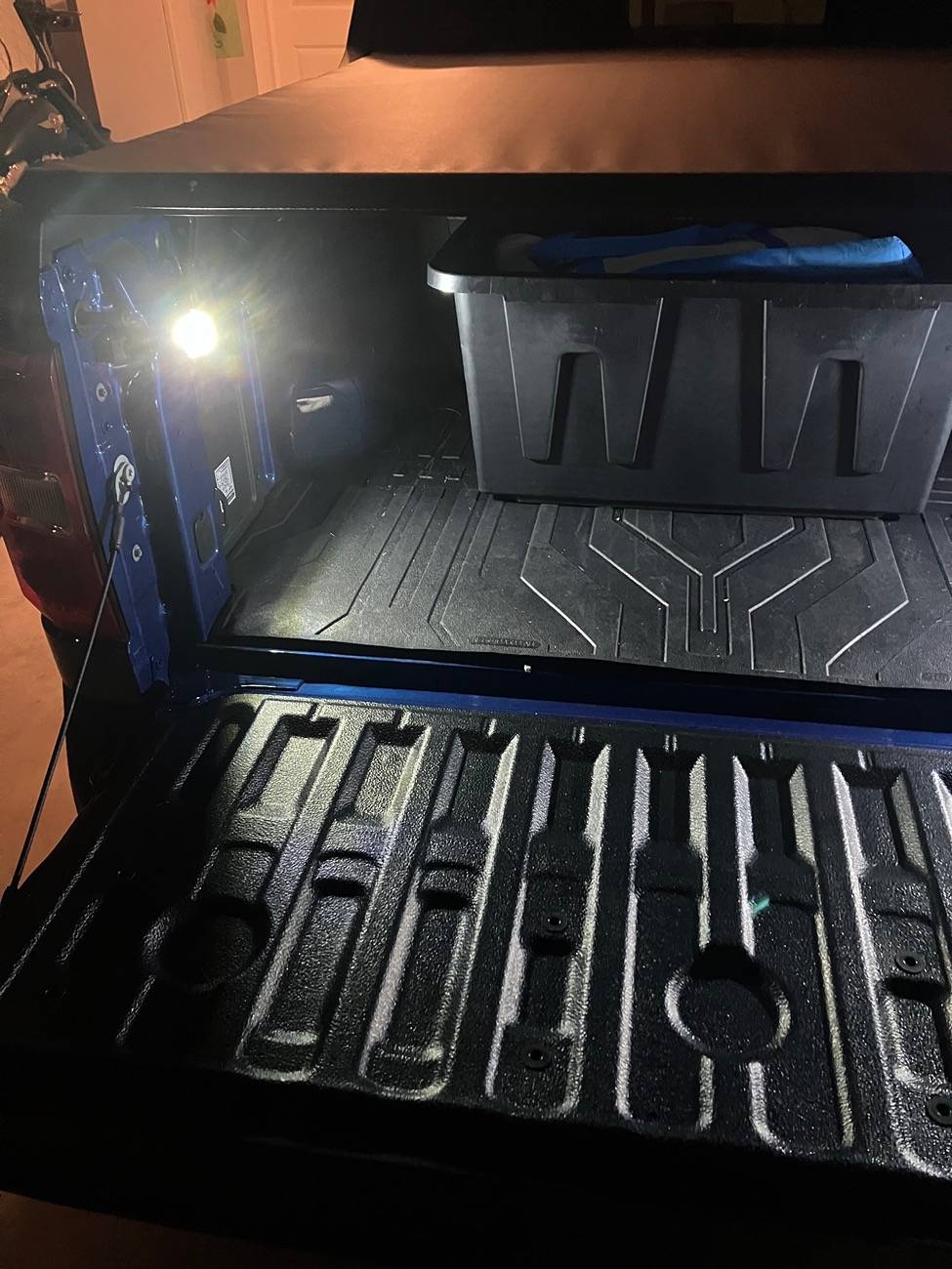 Ford Maverick Dirt Cheap DIY Bed Lights IMG_0189