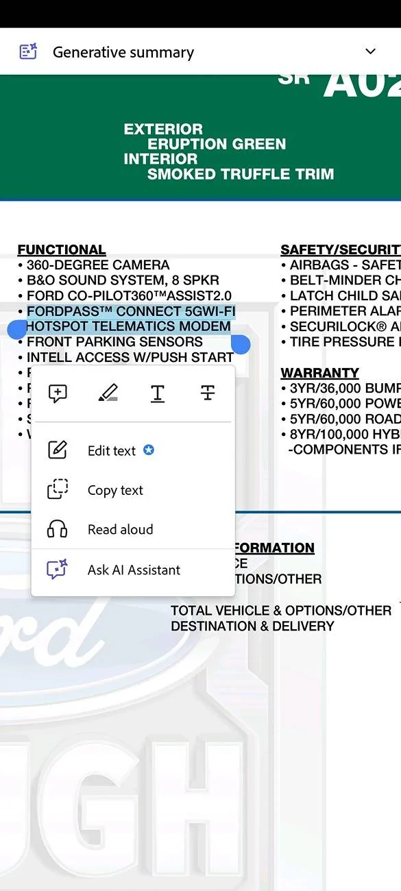 Ford Maverick 2025 Maverick Windwo Stickers Are Live! Get Yours Yet? Screenshot_20241201_121337_Adobe Acrobat