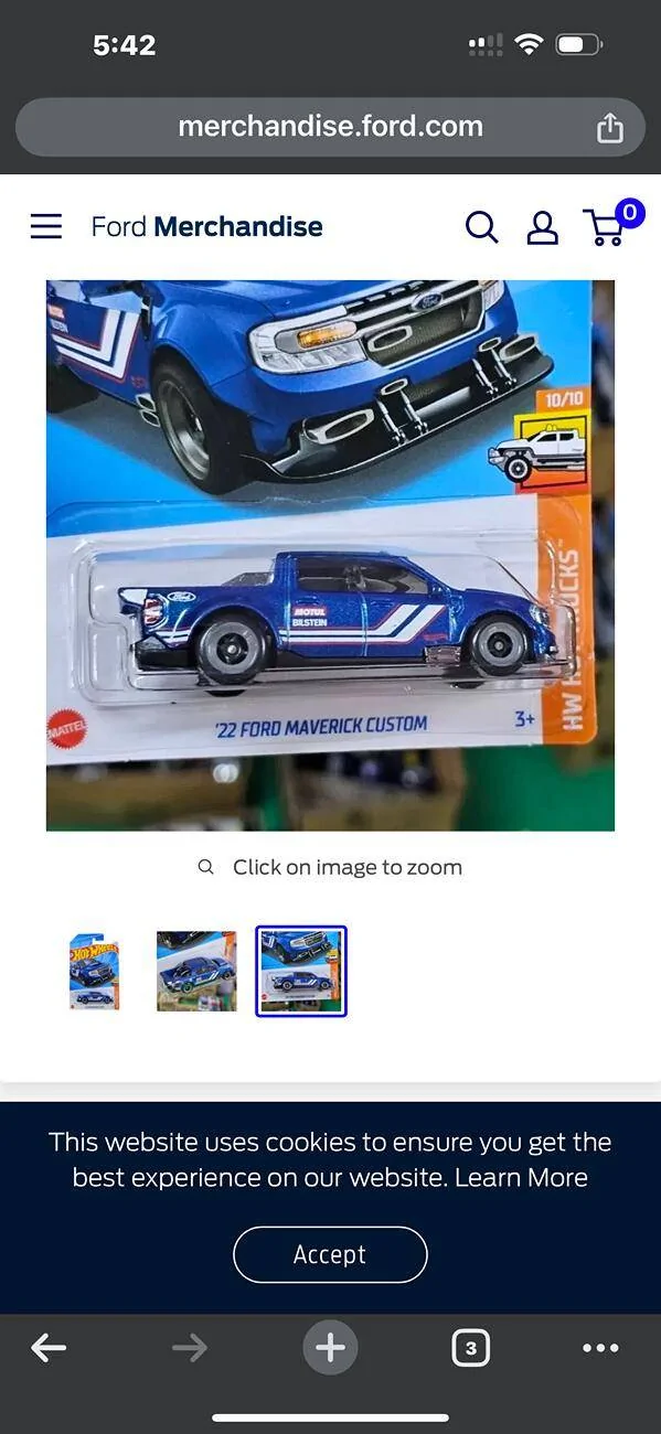 Ford Maverick Official Diecast '23 Ford Maverick (Matchbox Moving Parts) IMG_5304