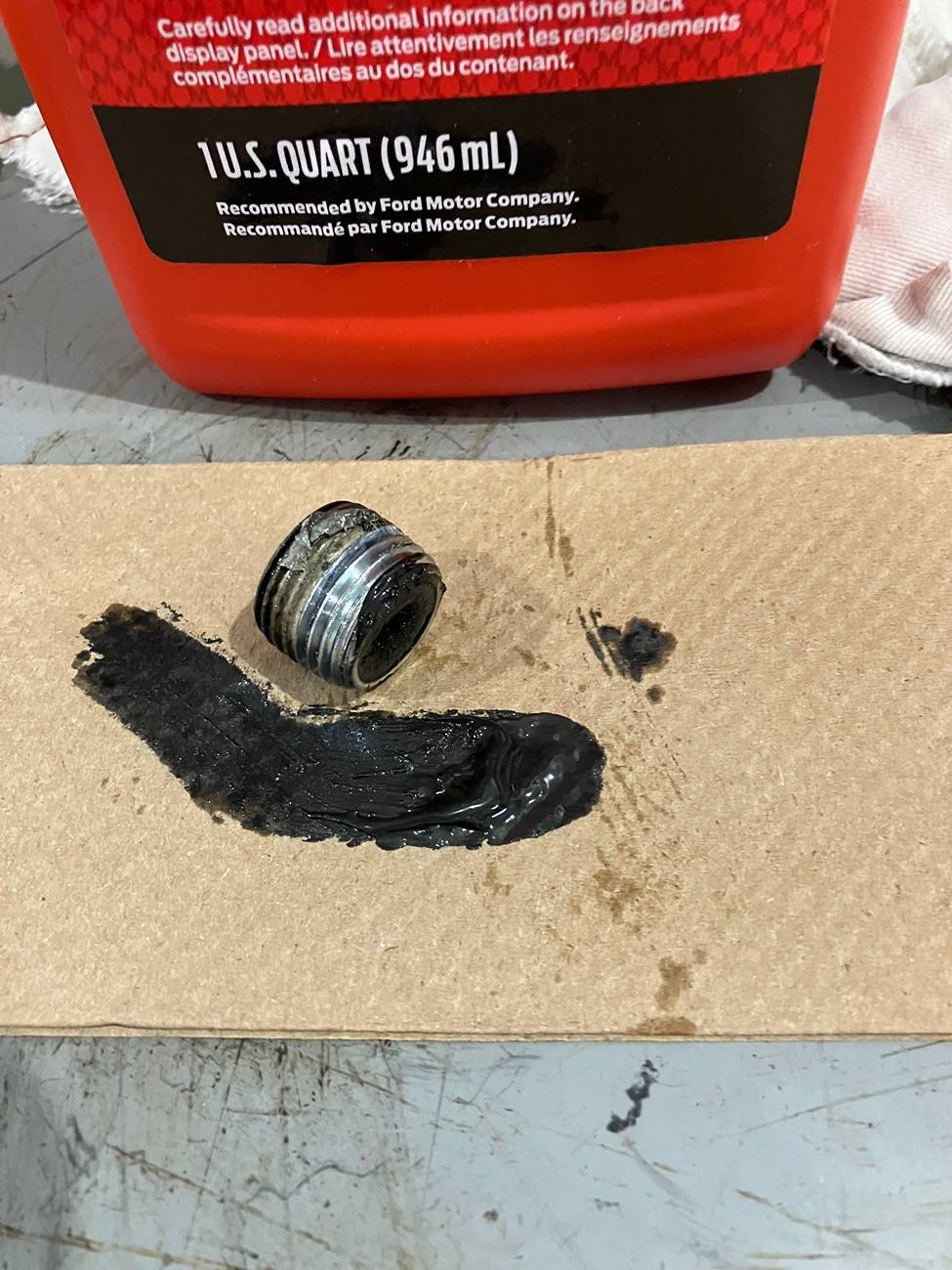 Ford Maverick Rear FX4 Differential Fluid IMG_5616
