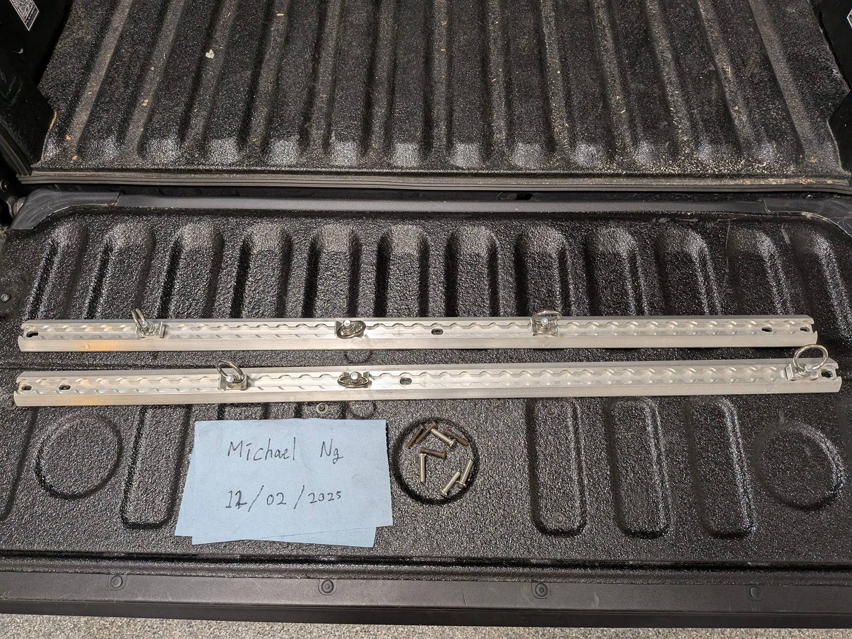 Ford Maverick WTB OEM Ford Maverick Bed Rail Cleats WhatsApp Image 2024-12-02 at 17.48.58