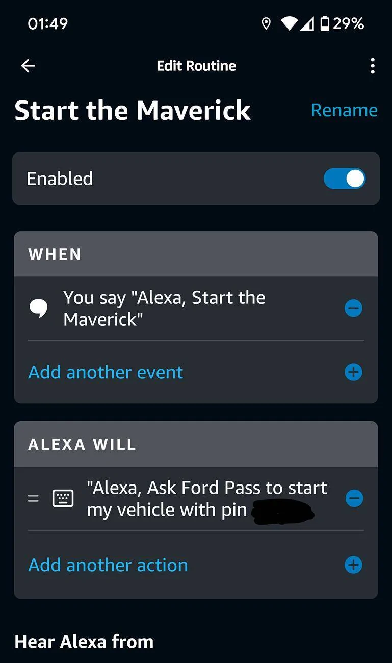 Ford Maverick FordPass app functions on Android/Wear OS Watches at last! Screenshot_20241203-014909~3