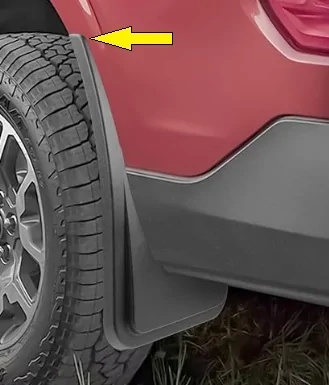 Ford Maverick Mud flaps needed? Fla