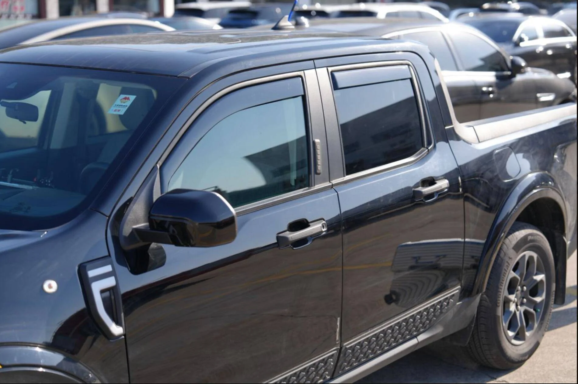 Ford Maverick Maxzina-Maverick Visor Rain Guards Demand 5