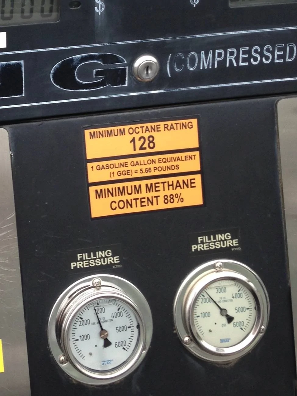 Ford Maverick my 93 octane fuel costs $2.45/gal IMG_1124