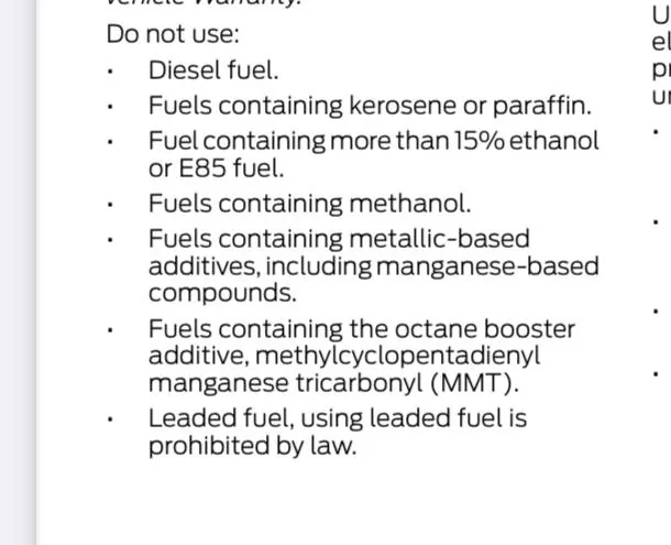 Ford Maverick my 93 octane fuel costs $2.45/gal 1733499779223-om